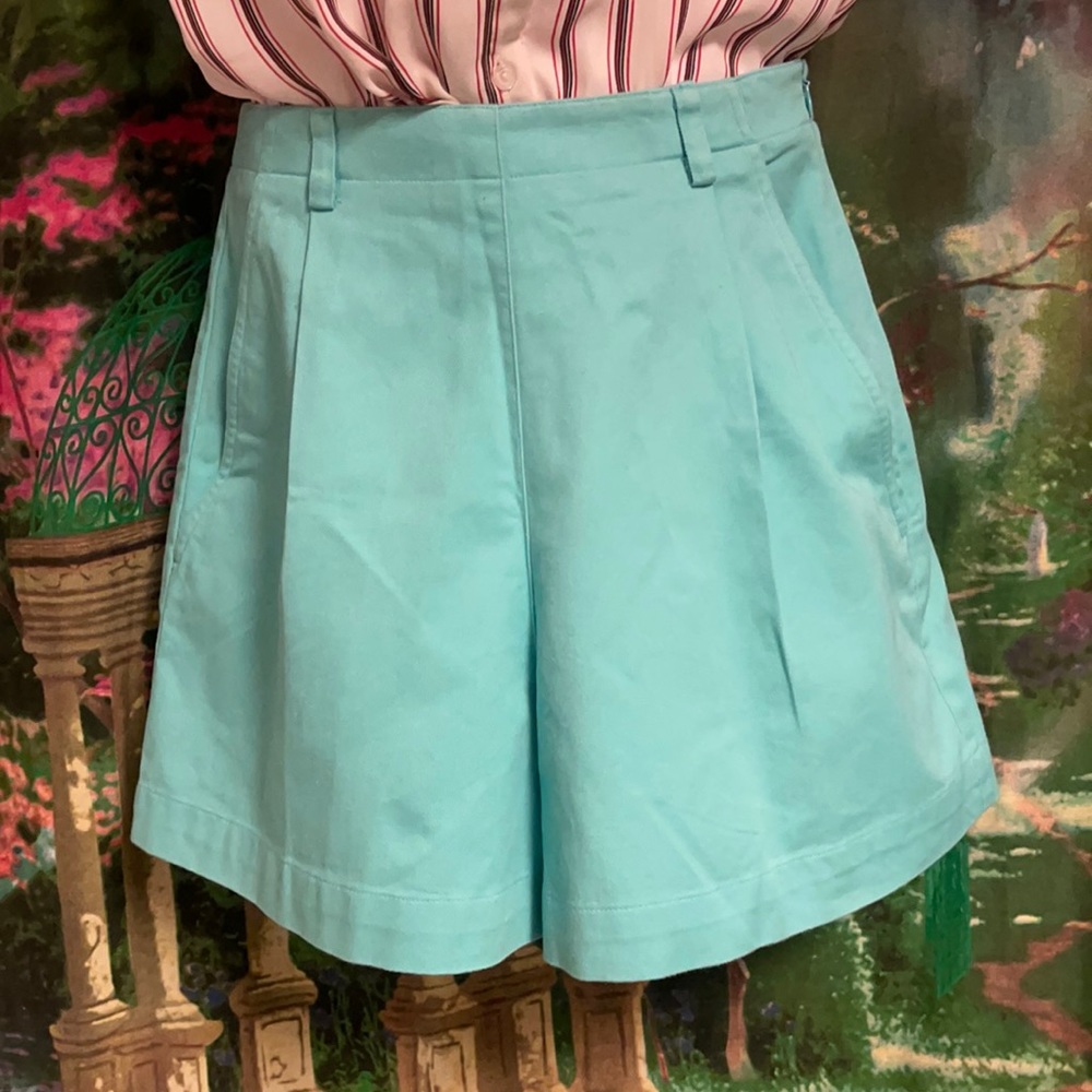 LIZSPORT SHORTS , S8 petite, Mint green color